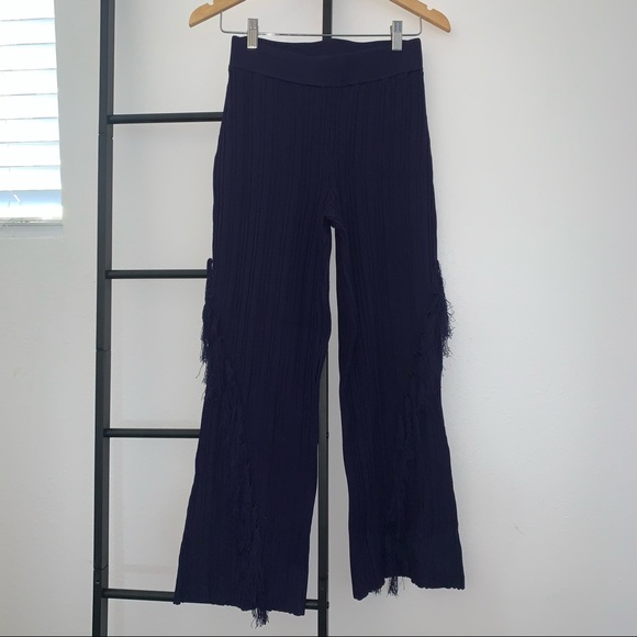 Cult Gaia Maude Knit Pant in Evening Blue - Picture 4 of 5